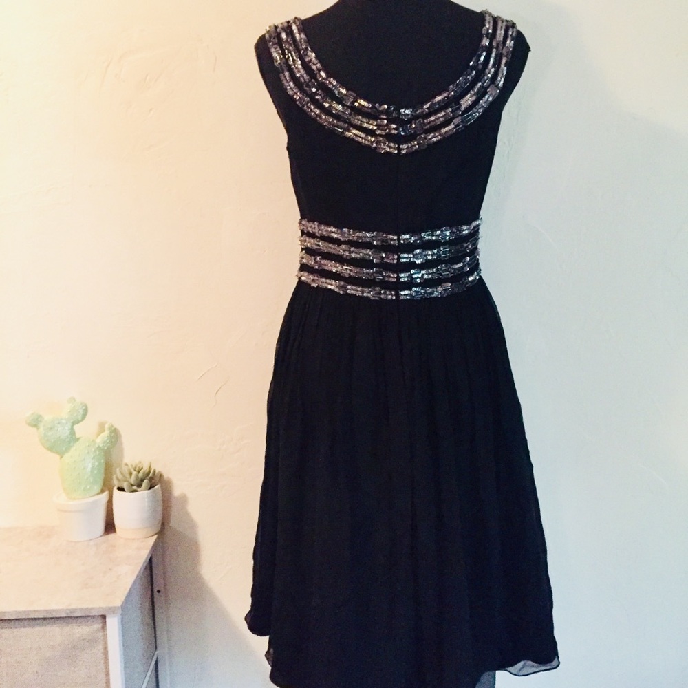 Adrianna Papell Black Cocktail Dress
